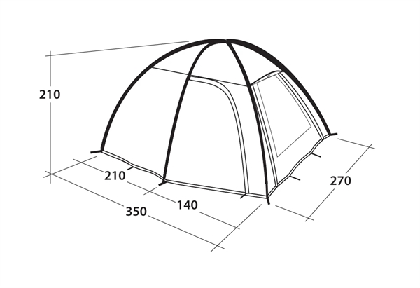 Outwell Arizona 3 kampangne